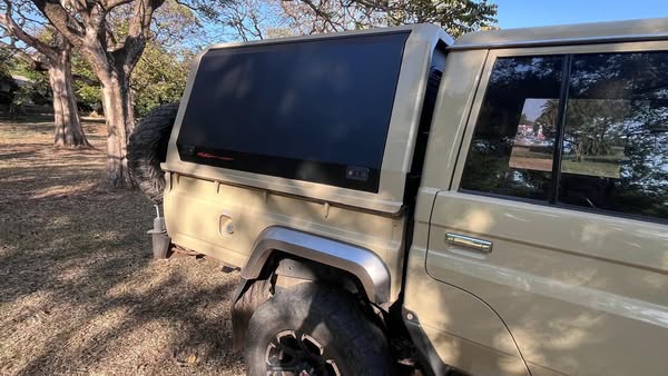 Land Cruiser Rhinoman Canopy 4x4 build showcase - Transform your travels with a Land Cruiser Rhinoman Canopy today by Audio Sat 4x4